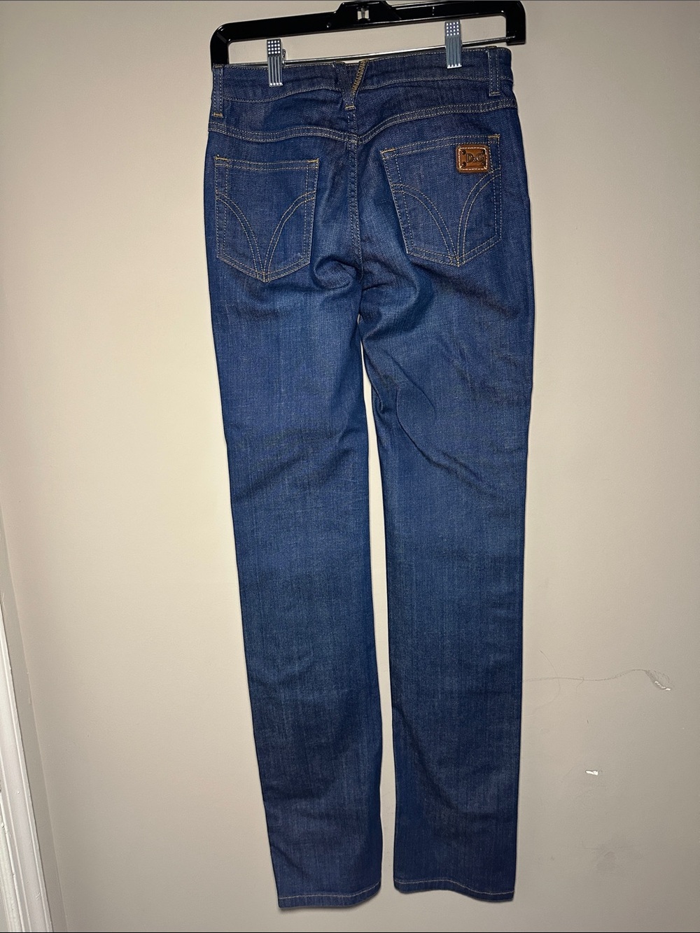 Dolce & Gabbana Blue Slimmy: skinny Straight Leg Denim Jeans